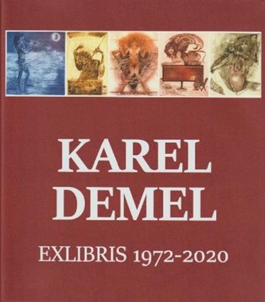 Boekkaft Karel Demel - Exlibris 1972-2020 overzicht 1992-2020